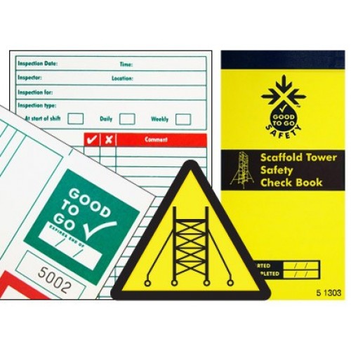Good To Go Safety Scaffold Tower Check Book