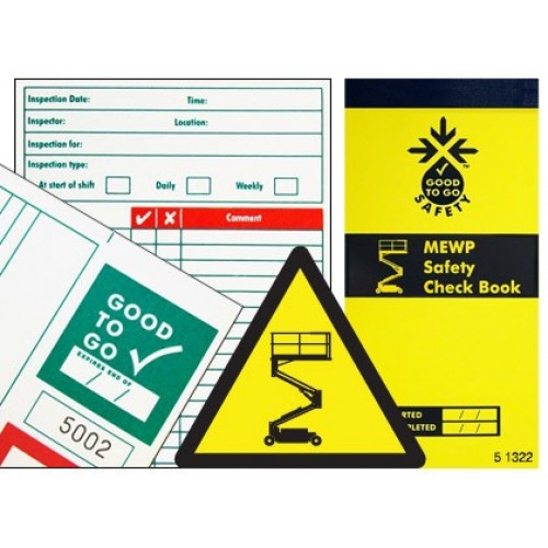 Good To Go Safety MEWP Check Book
