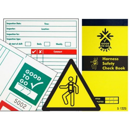 Good To Go Safety Harness Check Book