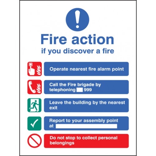 Fire Action EEC (manual Without Lift) 