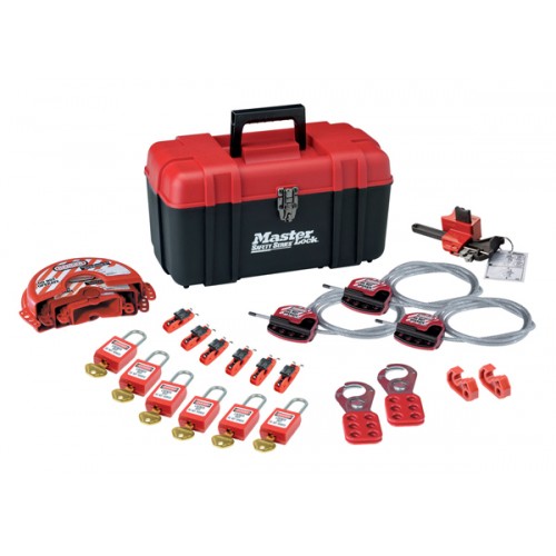 Standard Lockout Kit, C/w Electrical & Mechanical Devices