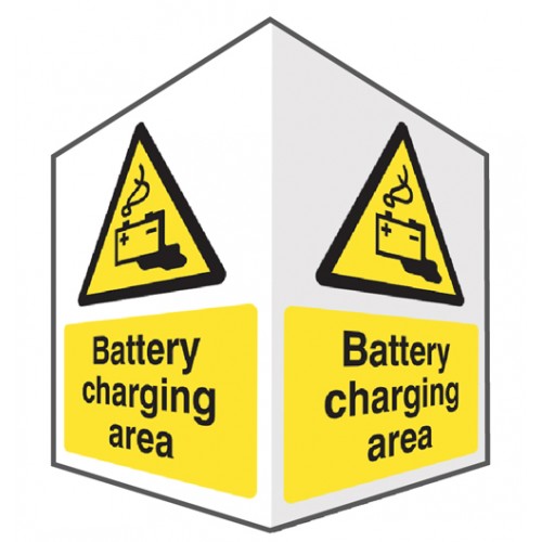 Battery Charging - Easyfix Projecting Signs