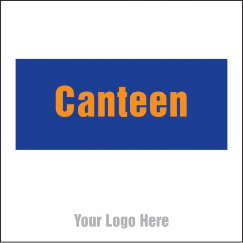 Canteen, Site Saver Sign 400x400mm