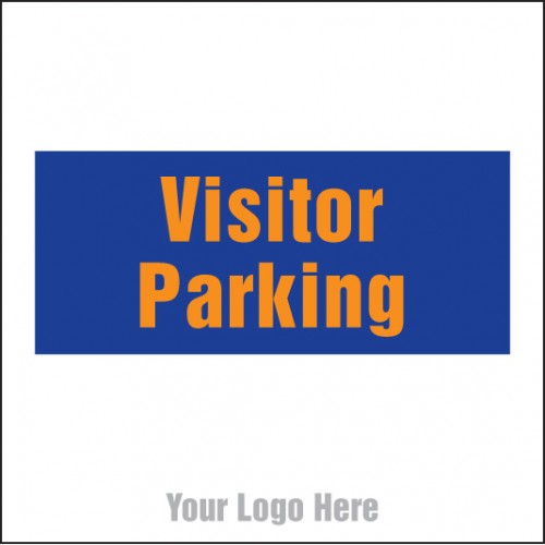 Visitor Parking, Site Saver Sign 400x400mm