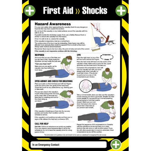First Aid Shocks 420x594mm Poster |  |  Miscellaneous