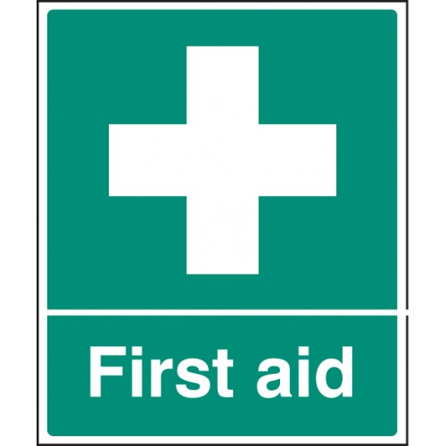 First Aid 250x300mm Adhesive Backed |  |  Miscellaneous