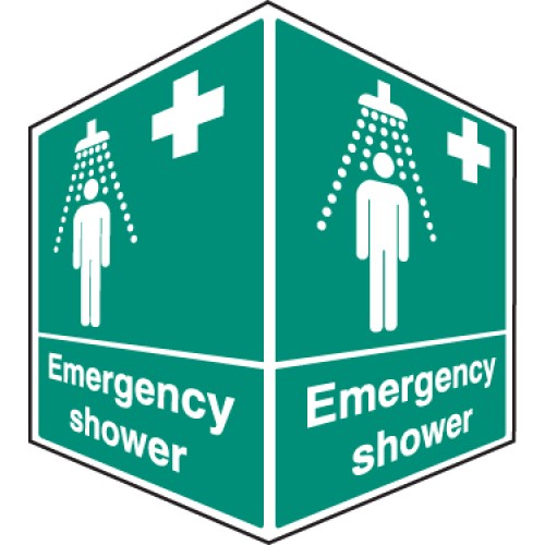 Emergency Shower - Projecting Sign |  |  Miscellaneous