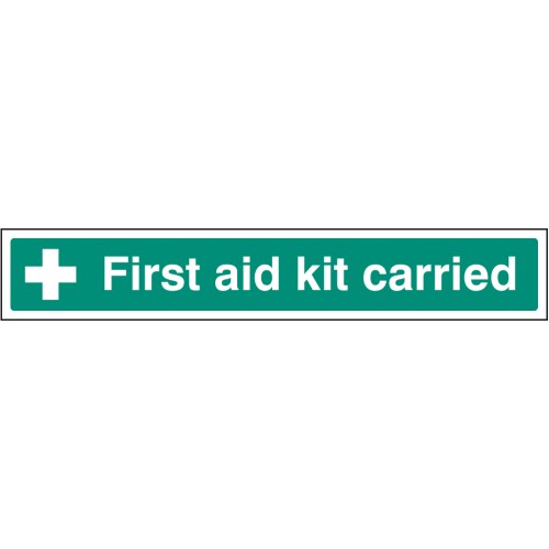 First Aid Kit Carried (face Adhesive)