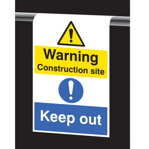 Roll Top - Warning Construction Site Keep Out |  |  Miscellaneous
