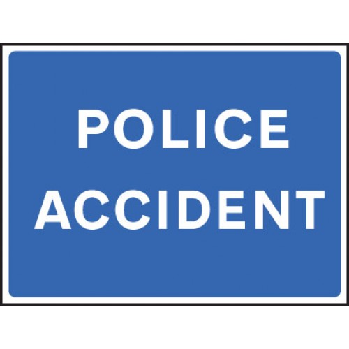 Police Accident Fold Up 900x600mm Sign |  |  Miscellaneous