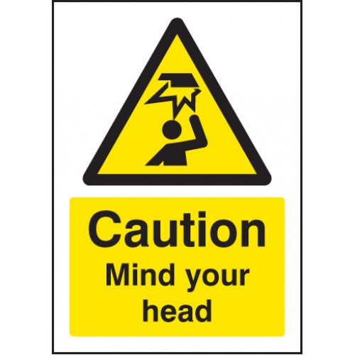 Caution Mind Your Head - A5 Sav