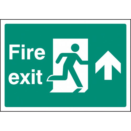 Fire Exit Up - A4 Rp