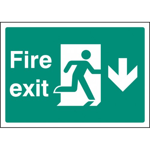Fire Exit Down - A4 Sav |  |  Miscellaneous