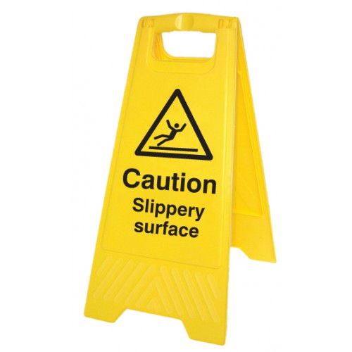 Caution Slippery Surface (free-standing Floor Sign) |  |  Miscellaneous