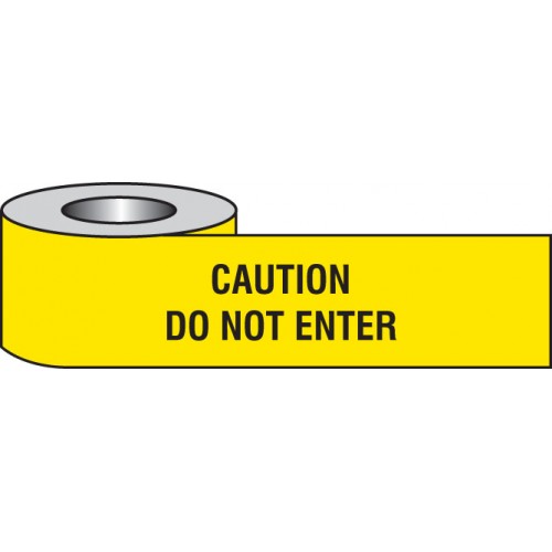 Caution Do Not Enter Barrier Tape