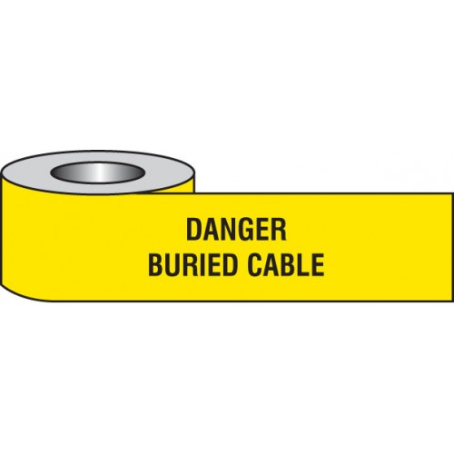 Danger Buried Cable Underground Tape