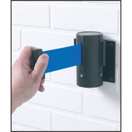 Retractable Wall Mounted Barrier (red)