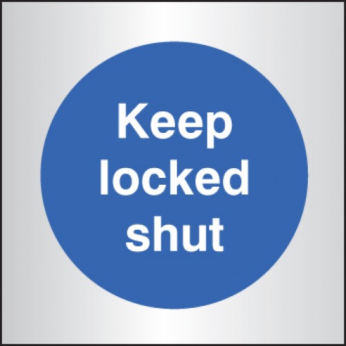 Keep Locked Shut 70x70mm Aluminium