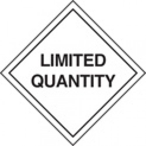Limited Quantity Labels 100x100mm Roll Of 100