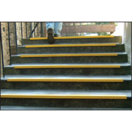 Anti-slip Stairnosing 55x55x1000mm Yellow
