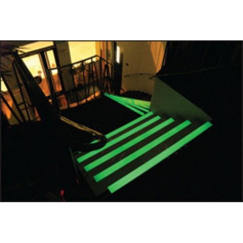 Anti-slip Stairnosing 70x30x1000mm Photoluminescent