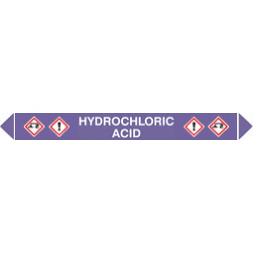 Flow Marker Pk Of 5 Hydrochloric Acid