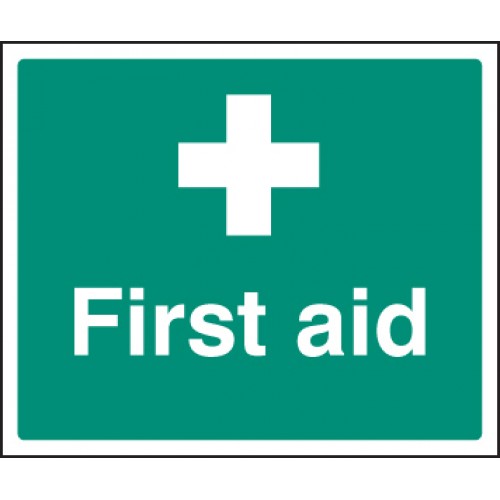 First Aid | 300x250mm |  Rigid Plastic