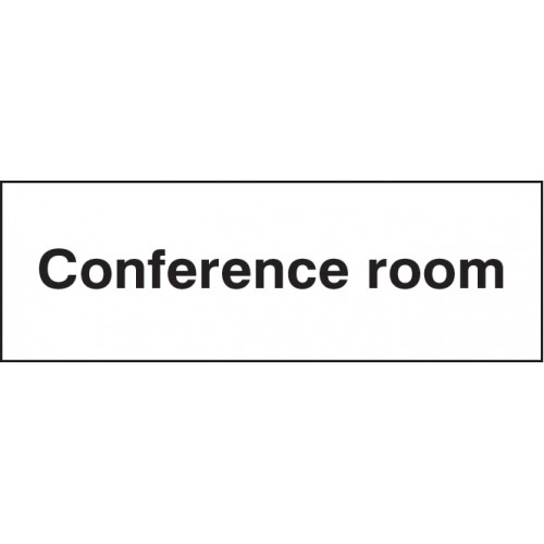 Conference Room | 300x100mm |  Rigid Plastic
