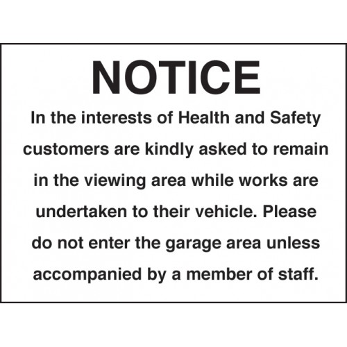 Notice In The Interest Of Health