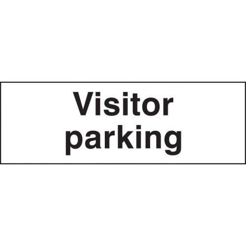 Visitor Parking | 450x150mm |  Rigid Plastic