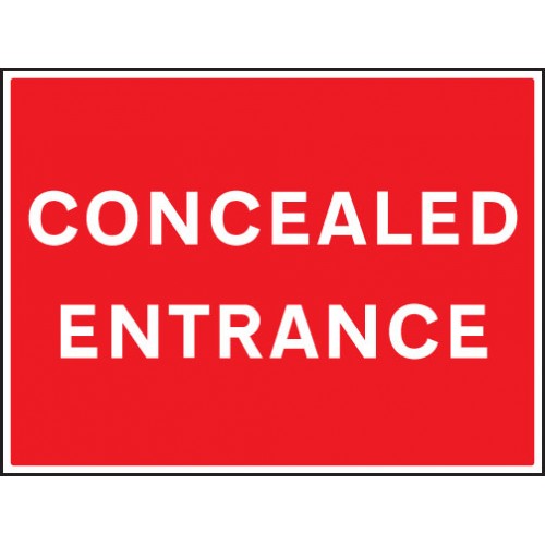 Concealed Entrance | 600x450mm |  Rigid Plastic