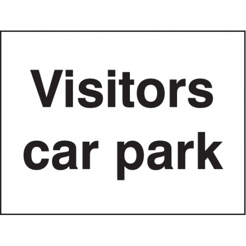Visitors Car Park Signs