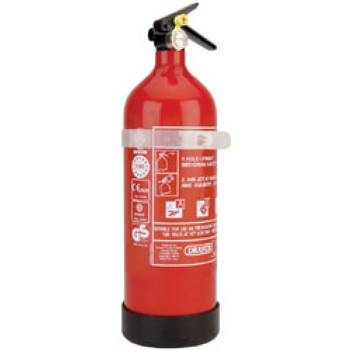 DRAPER 2kg Dry Powder Fire Extinguisher