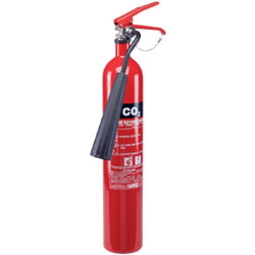 DRAPER 2kg Carbon Dioxide Fire Extinguisher