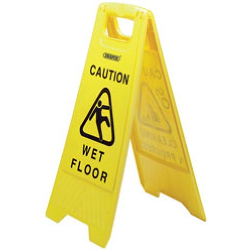DRAPER Wet Floor Warning Sign