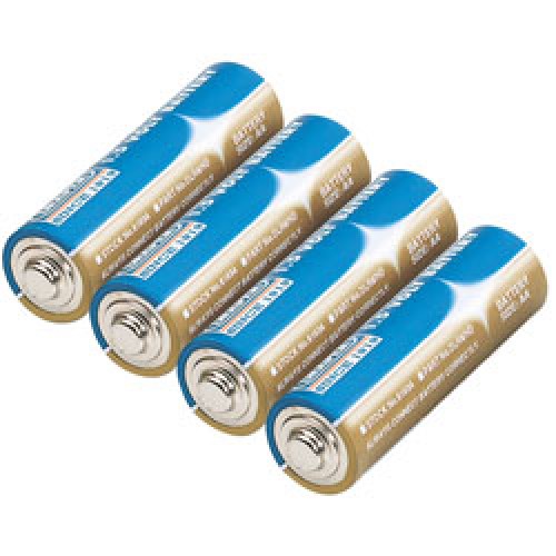 4 Heavy Duty AA-Size Alkaline Batteries