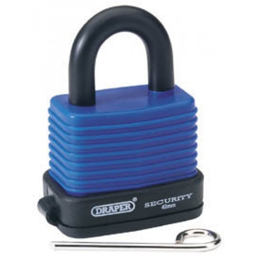42mm Resetable 3 Number Combination Laminated Steel Padlock and Bumper