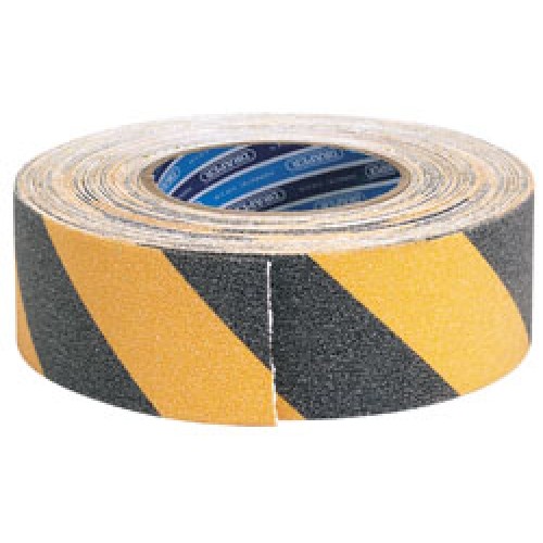 18M x 50mm Black and Yellow Heavy Duty Safety Grip Tape Roll