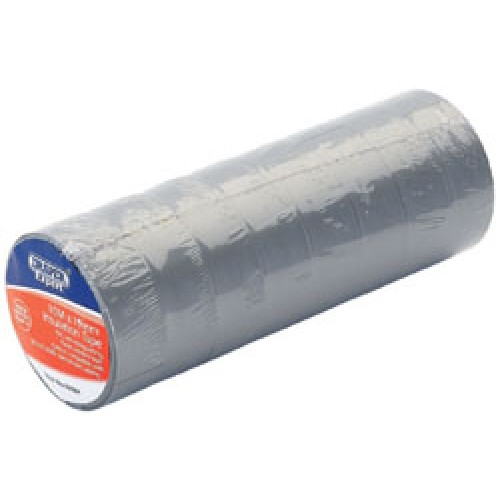 Expert 8 x 10M x 19mm Grey Insulation Tape to BSEN60454/Type2