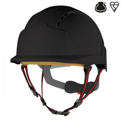 EVOLite Skyworker Industrial Climbing Helmet - Black