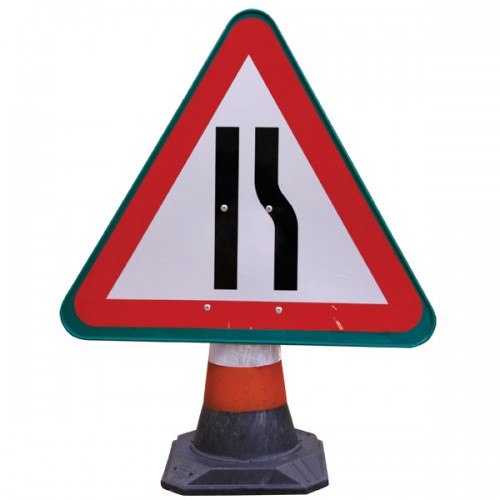 Portacone Sign | Road Narrows Right | PACK OF 5