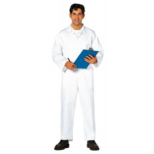 Food Boilersuit, White, Small | R