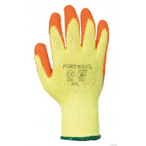 General Handler Grip Glove, Orange, Small | R