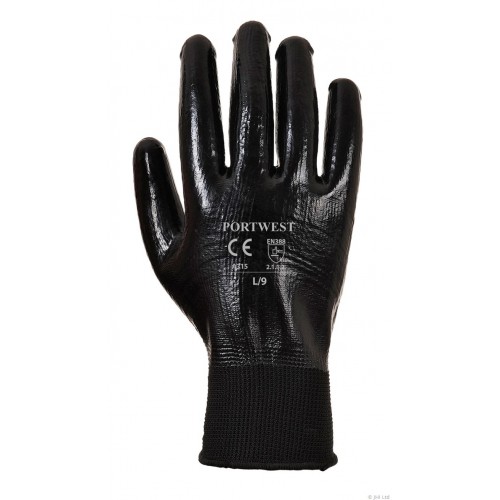 All-Flex Grip Glove, BkBk, Medium | R