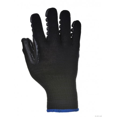 Anti-Vibration Glove, Black, Medium | R