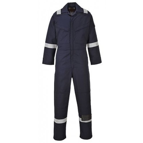 Araflame Gold Coverall, Navy, 36 | R
