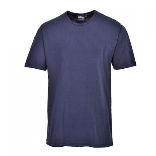 B120 - Thermal T-Shirt S/S | Navy CLEARANCE