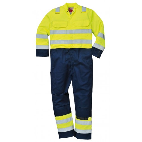 BizFlame Pro Hi-Vis A/S Coverall 