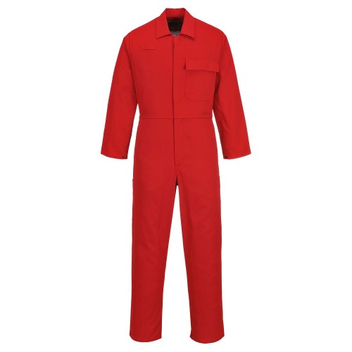 CE SafeWelder Boilersuit, Red, Small | R