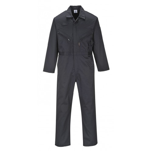 Zip Boilersuit, Black, 3 XL | R